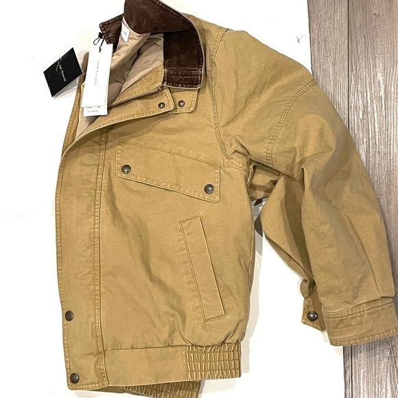 JOHN ELLIOTT Men’s Hunting Cropped Jacket Dune S Small NEW - Picture 9 of 15